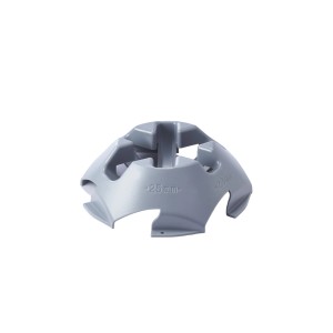 Supporto per innesto t.b.t. grigio per propagazione piante, diametro 25mm.