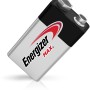 Pila alcalina Energizer Max 9V, confezione singola.