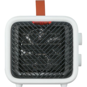 Stufa in ceramica bianca Nevala 2in1 con ventilatore, 1500 W, design compatto per interni.