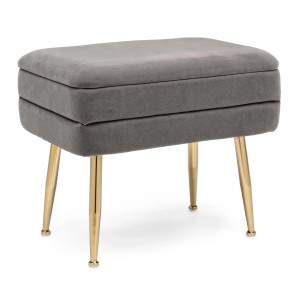 Panca singola contenitore Pavlina grigio scuro