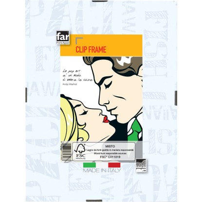 Cornice a giorno in vetro 24 cm x 30 cm