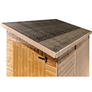 Casetta da giardino in legno sp 16 mm H220xL130xP223 cm