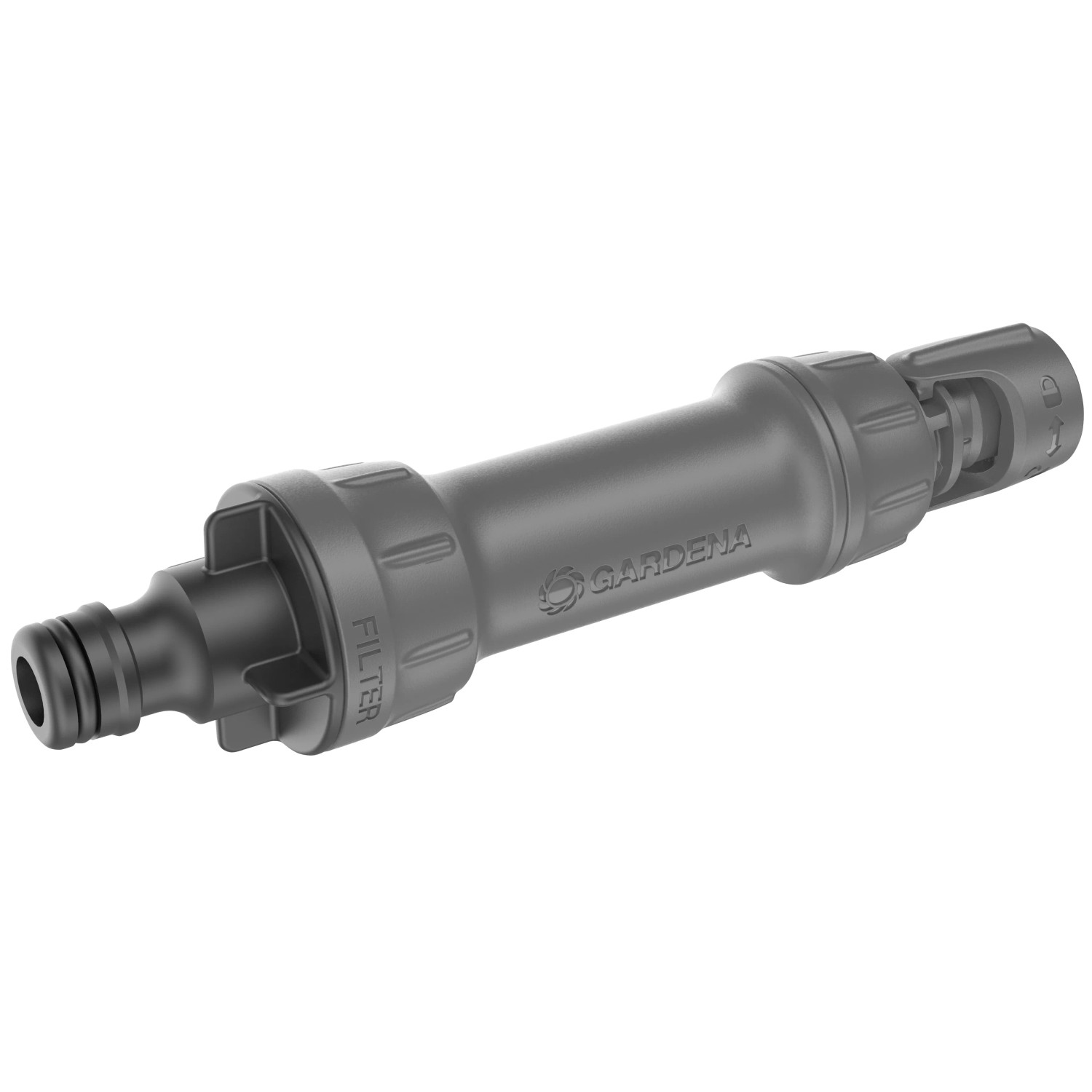 Gardena Unità base 1000: Starter sistema Micro-Drip per riduzione pressione e filtraggio.