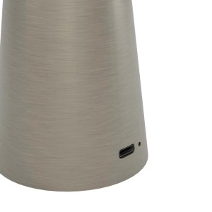 Lampada da tavolo LED da esterno EGLO bronzo H 280 mm IP54