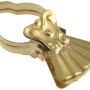 Clip per bastone per tende color oro per binari per tende.