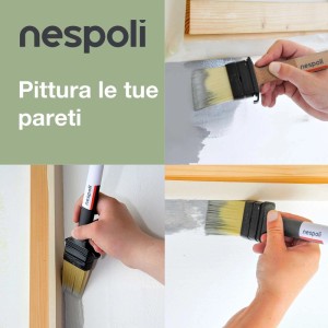 Pennello radiatore 40 mm manico in taglio laser