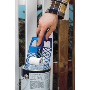 Set per pittura LUX: mini rullo, telaio e griglia per piccole superfici.