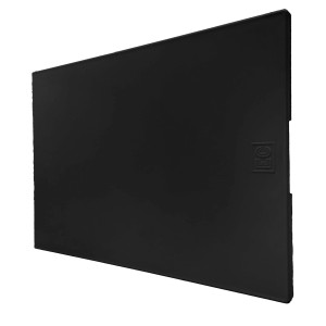 Fronte per centralino da parete per muratura 12 moduli nero