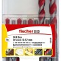 Set di punte universali fischer D-U Hex, 5 pezzi, per trapani.