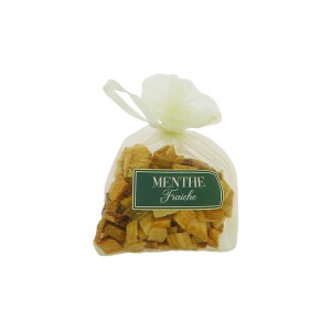 Sacchetto profumato alla menta per la cura dell'auto.