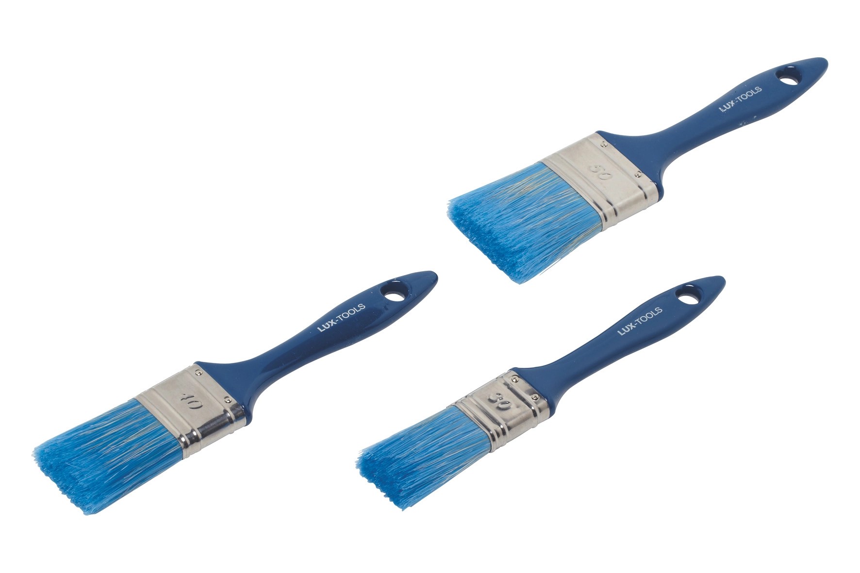 60 Pezzi Pennelli Rotondi Piatti Piccoli Set, 30 Pennelli Piatti E 30 - Foto 12