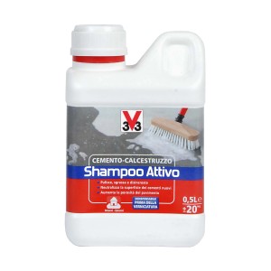 Detergente per cemento e calcestruzzo, flacone da 0,5L. Ideale per la preparazione prima della verniciatura.