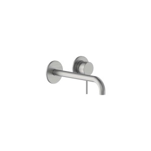 t.b.t. Rubinetto lavabo argento per bagno e WC.
