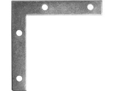 Staffe Angolari In Acciaio Zincato - 12 Pezzi 50x50x10x2 Mm, Per Riparare Mobili, Scaffali E Cassette Postali - Foto 5