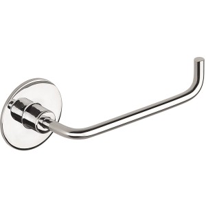 Porta carta igienica cromato per montaggio a parete.