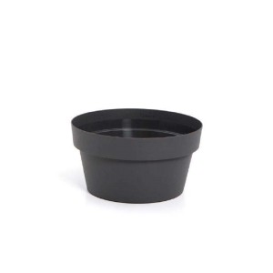 Ciotola in plastica riciclata Mymood 25 cm grigio fumo