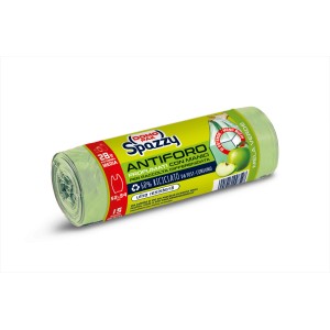 Rotolo di sacchi per immondizia t.b.t. verdi profumati alla mela con manici.