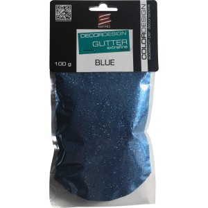 Glitter blu di t.b.t. per effetti creativi.
