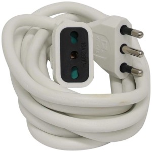 Prolunga plastica brennenstuhl® 10A 3m bianco IT
