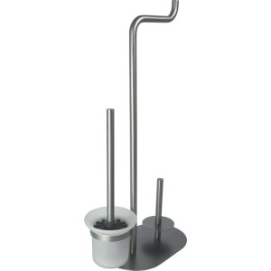 Portarotolo 3 funzioni Idrostile Limonar 312x600 mm titanio