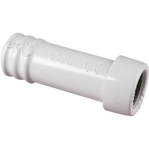 Accessorio bianco t.b.t. per scatole di derivazione.