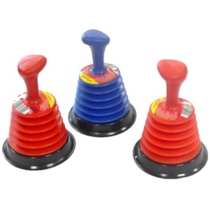 Rothenberger Mini Sturalavandini Ropü rosso e blu, per pulizia scarichi.