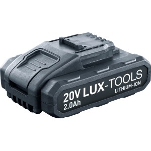 Batteria LUX Li-Ion 20 V/2 Ah per elettroutensili LUX Power-Series.