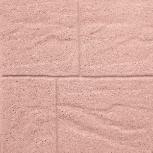 Pavimentazione per esterni t.b.t., rosa.