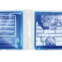 Borsa del ghiaccio blu per campeggio, riutilizzabile e atossica.