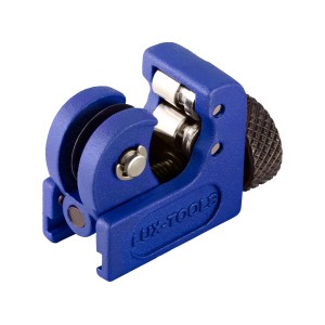 Mini tagliatubi LUX Comfort, 3-16 mm, blu, per tubi in rame, ottone e alluminio.
