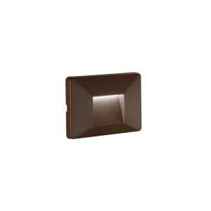 Segnapassi LED Breen 8,5x13x1 cm bronzo