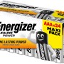 Energizer Alkaline Power AAA batterie, confezione da 24 in scatola di carta.