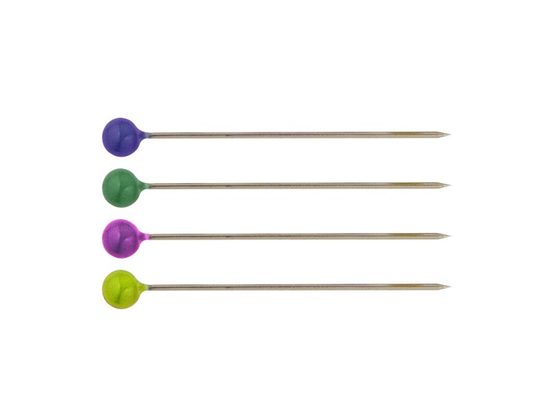 200 Spilli Da Cucito A Testa Di Fiore Multicolore - 2.08 Pollici, Per Cucito, Fai Da Te E Decorazioni - Foto 5