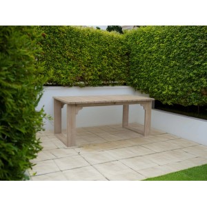 Tavolo allungabile da giardino Woodbury in legno 180/240x100xH75 cm