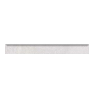 Battiscopa in gres porcellanato EaFive Up Platino 7,5x60 cm