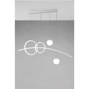 Sospensione LED Manila 100x10 cm