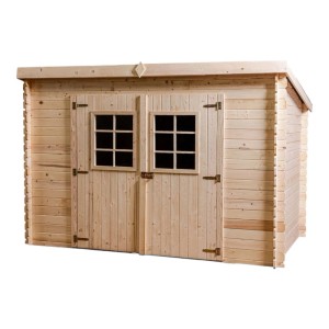 Casetta da giardino in legno sp 20 mm H201xL304xP199 cm