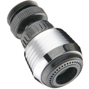 t.b.t. Rompigetto aeratore per rubinetto, finitura cromata.