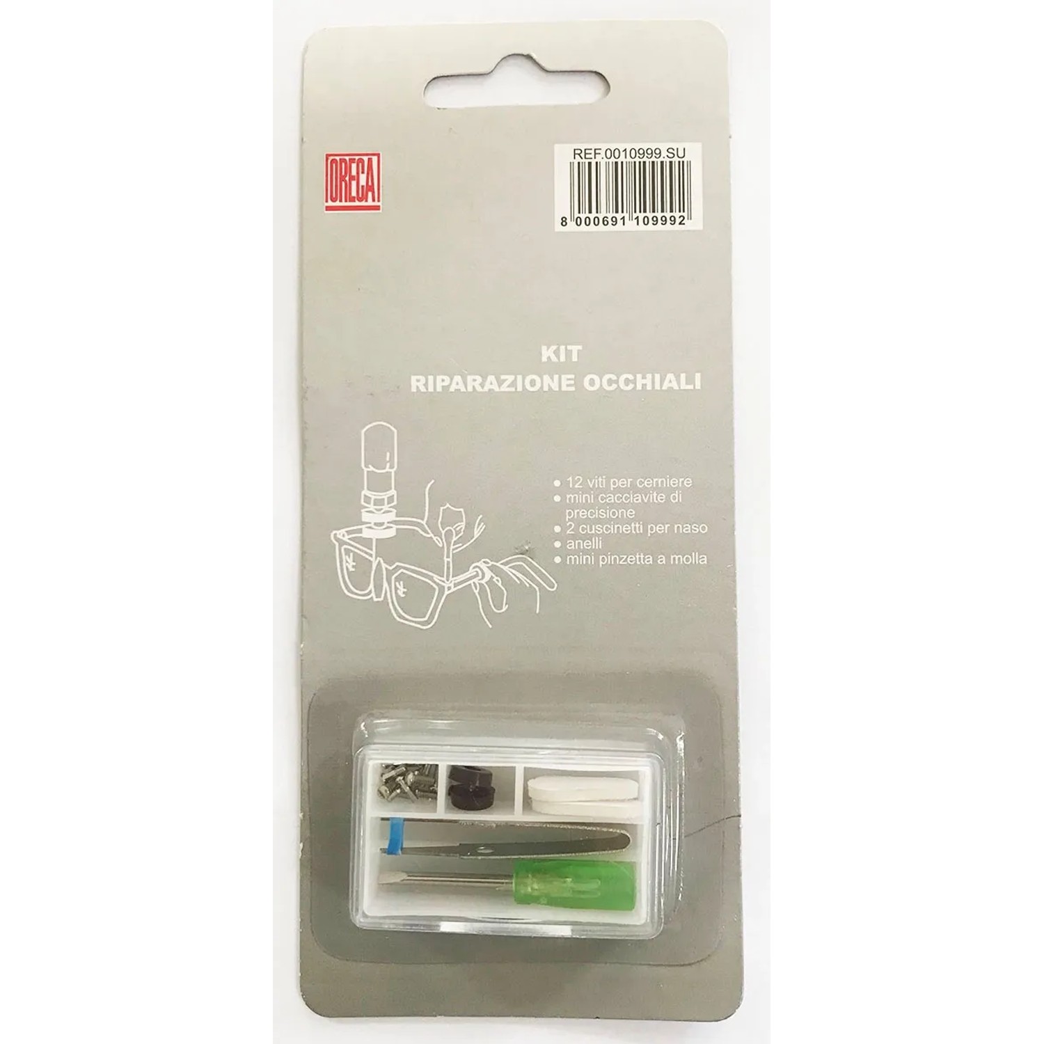 Kit Ricambio Rivetti Metallici JT Paintball – 2 Set Completi Per Occhiali Protezione (Modello 23254)