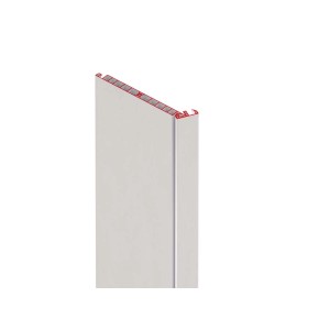 Dettaglio di una porta a soffietto t.b.t. bianca, categoria: Porte a soffietto.