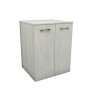 t.b.t. Mobile sottolavabo per arredo bagno effetto legno.
