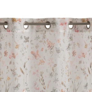 t.b.t. tenda in tessuto con motivo floreale per decorazione finestra.