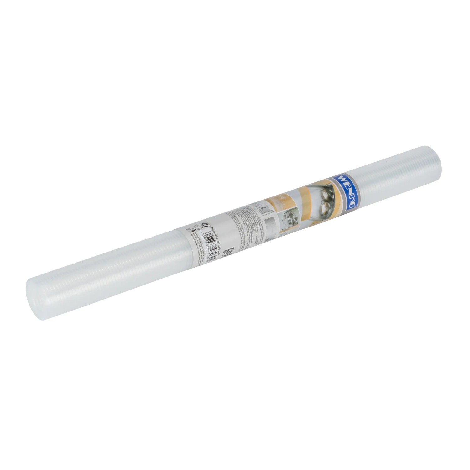 Tappetino antiscivolo trasparente Wenko, 150x50 cm, per cassetti e armadi.