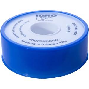 Nastro sigillante blu per cassette WC, 19.05mm x 0.2mm x 15m.
