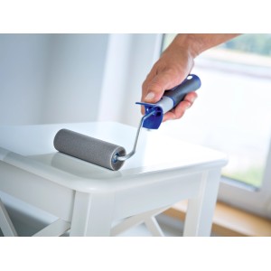 Rullo in schiuma LUX, 11 cm, concavo, set da 2 pezzi. Rullo per verniciare su superfici lisce.