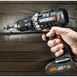 Trapano avvitatore a batteria Worx WX352 20V 2AH