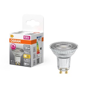 Lampadina LED GU10 Osram riflettore PAR16 dimmerabile 2,4 W 230 lm 5,2x5 cm