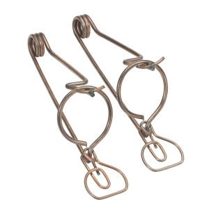 Set da 2 trappole per arvicole in filo di rame per il giardino.