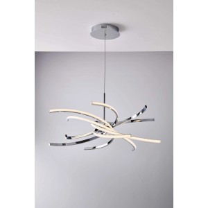 Sospensione LED Anuk 5400 lm 3000K 70x70 cm