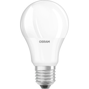 Lampadina LED E27 bianca Osram per interni.